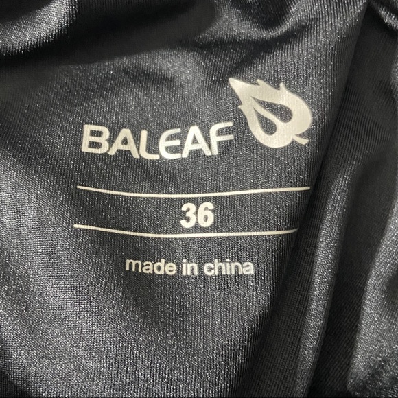 Balef Swimsuit One Piece Casual Black Polyester Spandex Tag 36 US4 - Picture 5 of 10